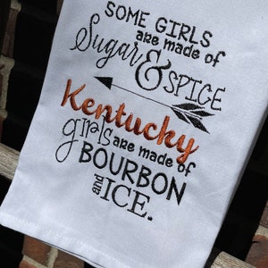 Bourbon Tea Towel