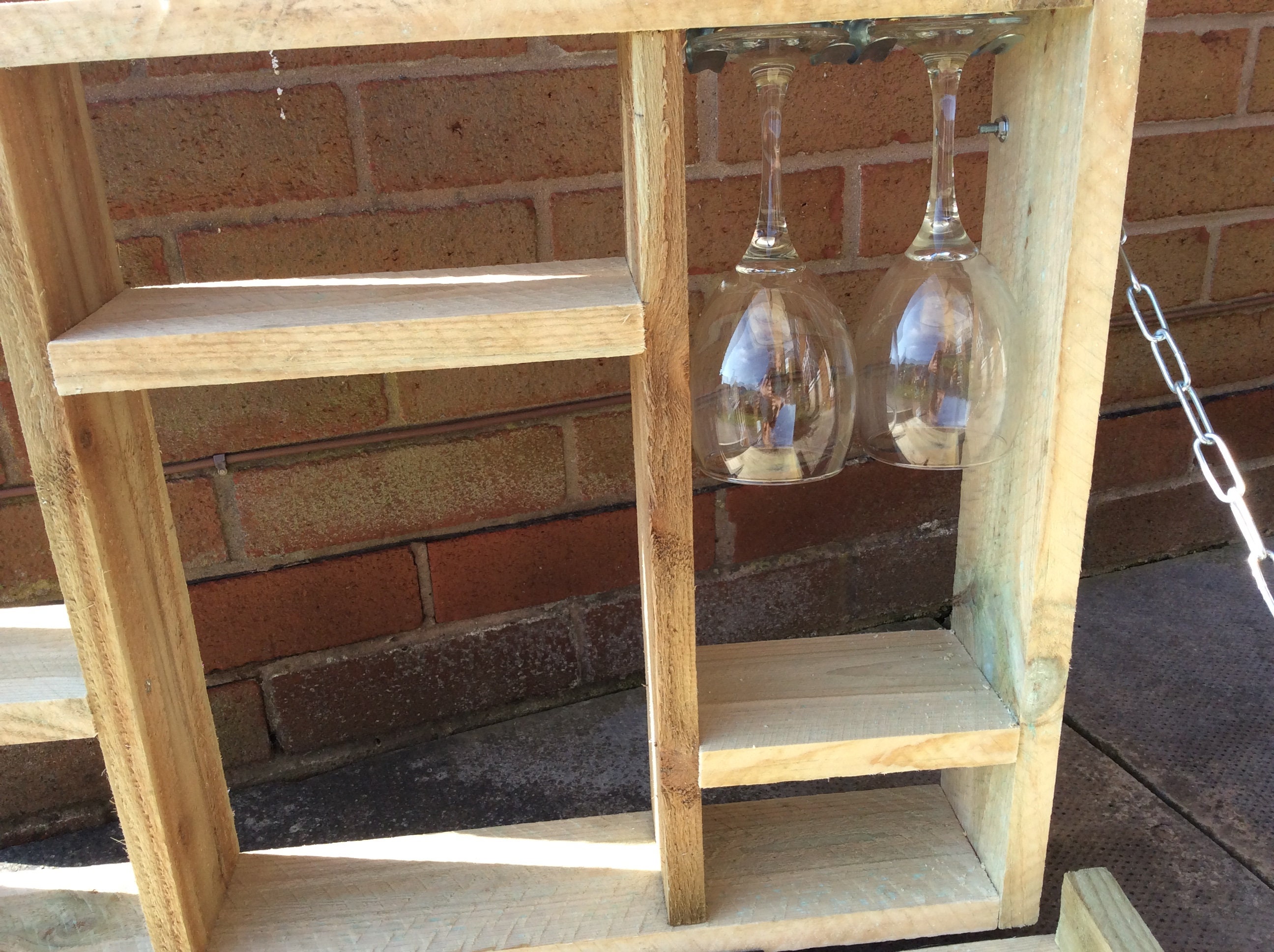 Bespoke Handmade Outdoor Wall Mounted Bar Etsy