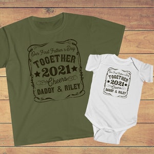 Matching Father Son Shirts, Matching Father Daughter Shirt, Matching Fathers Day Shirts, Funny First Fathers Day Gift, Best Seller Fathers