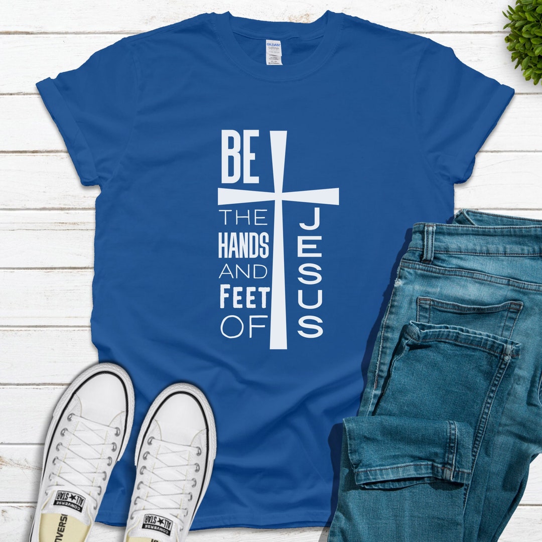 Sean las Manos y los Pies de Jesús Camisa Cristiana, Camiseta Cristiana  manos de Cristo, Camisas de Viaje Misionero de la Iglesia, Camiseta de  Retiro