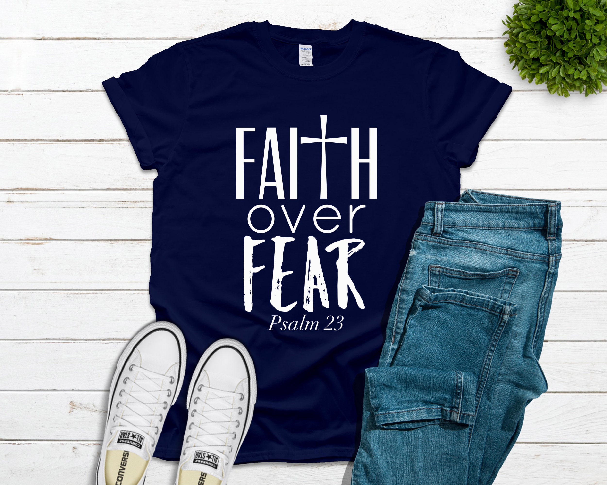 Faith Over Fear Shirt Psalm 23 Gifts Christian Shirt For Etsy faith-over-fear-shirt-psalm-23-gifts-christian-shirt-for-etsy