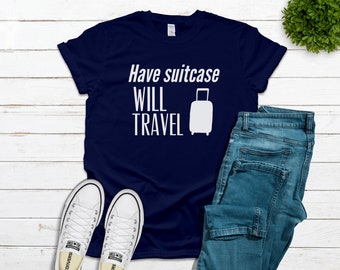 Camisa de vacaciones, camisas de viaje para mujeres, tener maleta viajará camiseta, modo de vacaciones, camisa vacay, camiseta modo avión, camisa de viaje, hombres, adolescentes