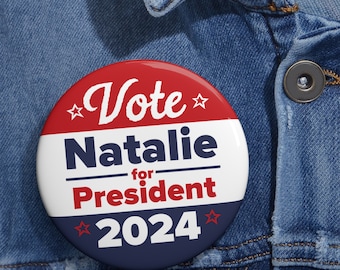 Custom Student Election Button: Personalized Campaign Pin