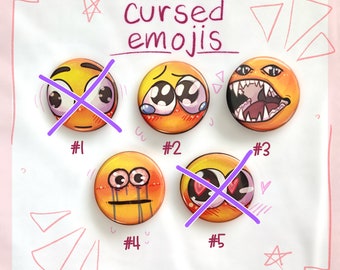 Cursed Emoji Etsy