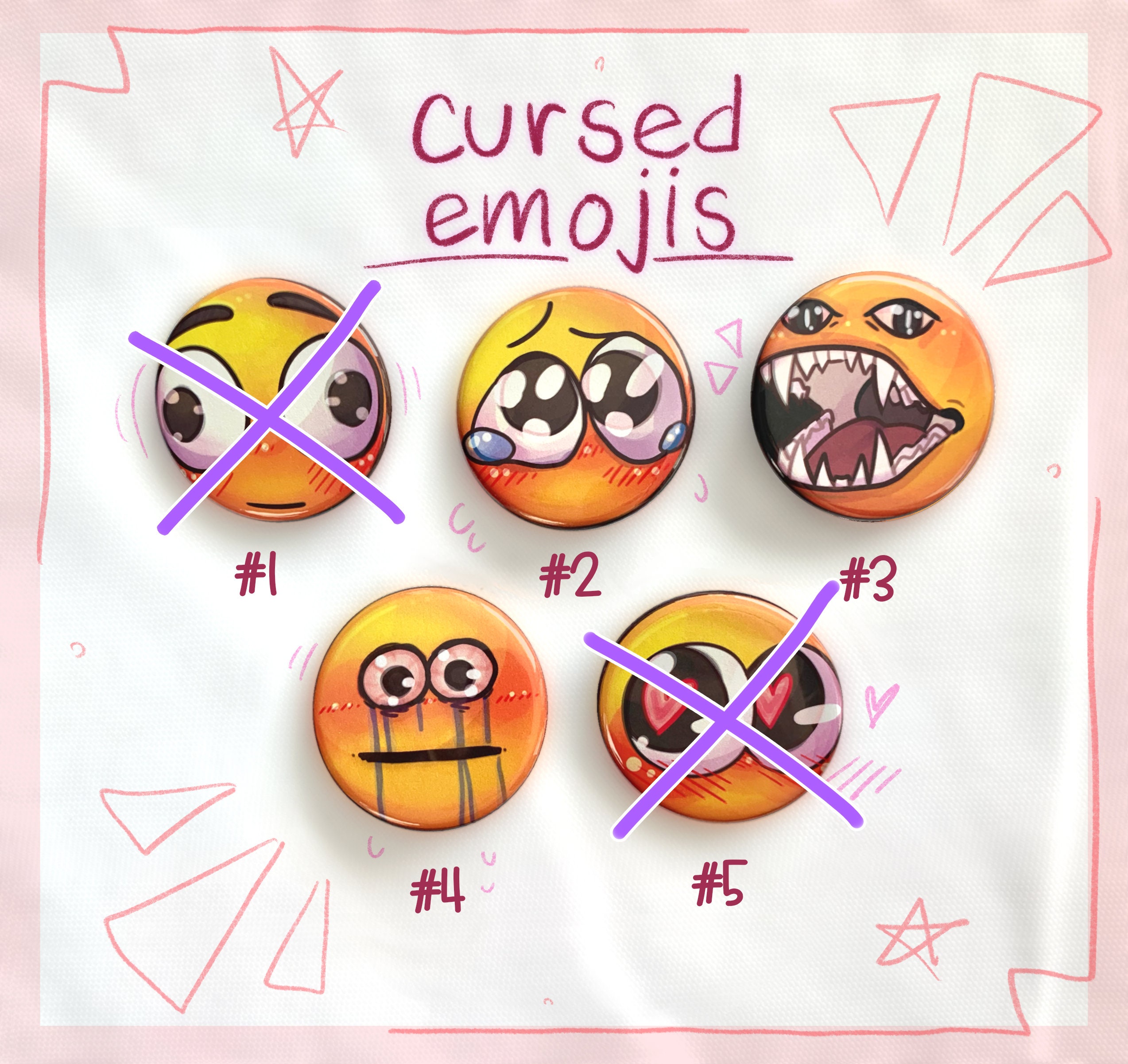 Cursed emojis | iPad Case & Skin