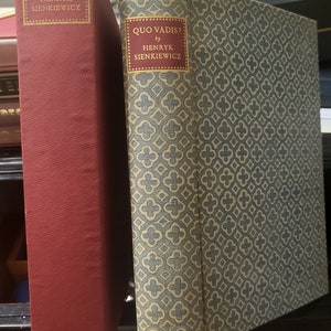 Limited Editions Club Quo Vadis? by Henryk Siekiewicz signed