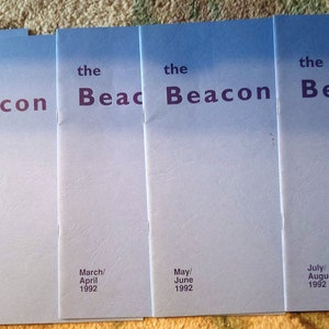The Beacon magazine 1992 esoteric, occult. theosophy  9.99 each - you pick