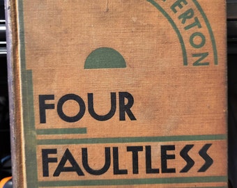 Four Faultless Felons by G.K. Chesterton first US edition