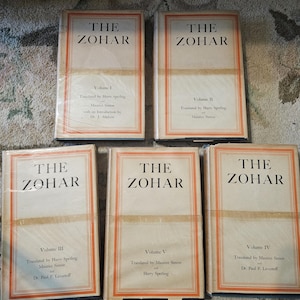 The Zohar 全5巻セット　★ ゾハルの書 - Etsy 日本