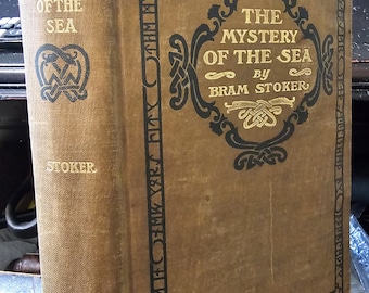 Het mysterie van de zee door Bram Stoker eerste editie 1902