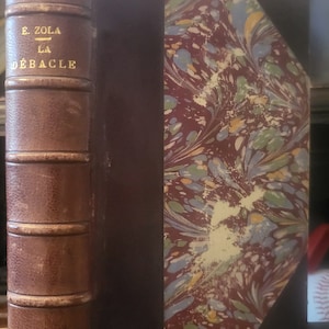 La Debacle by Emile Zola in French first edition 1893