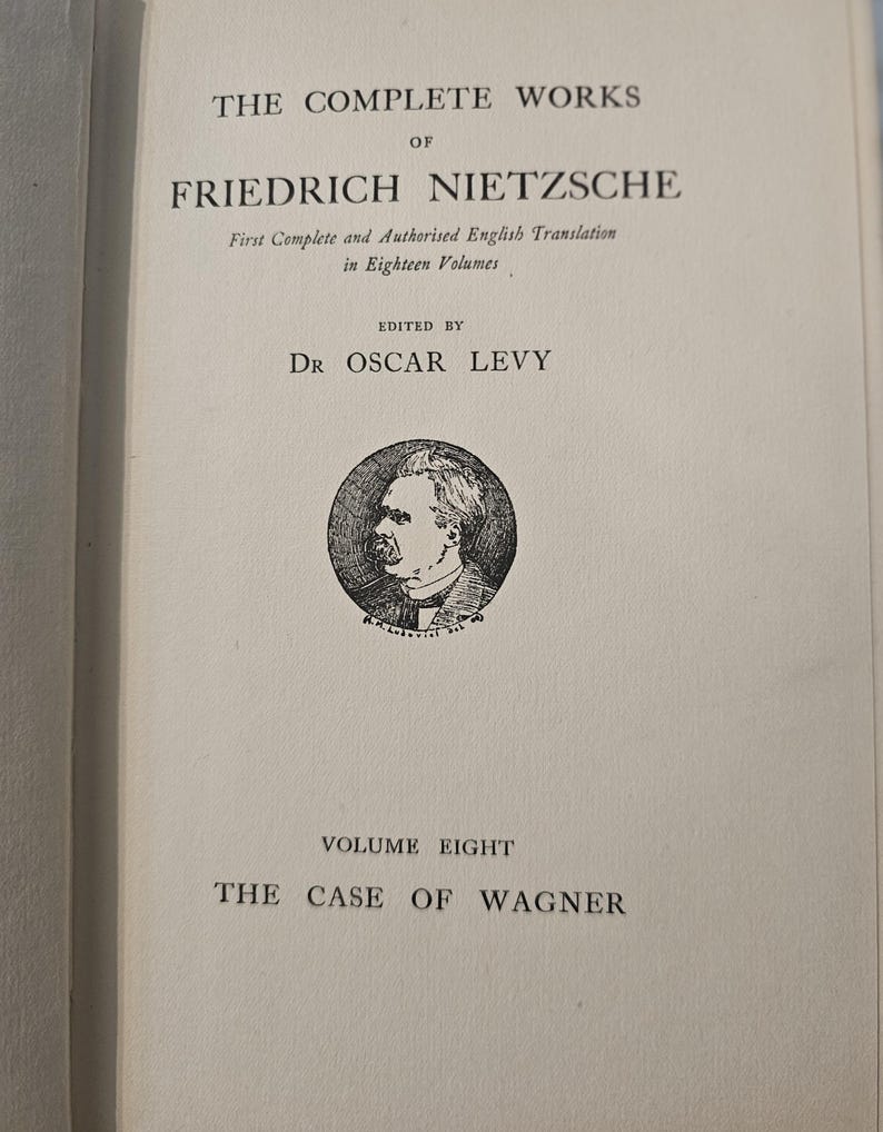 Works Of Friedrich Nietzsche price for one book you pick 04