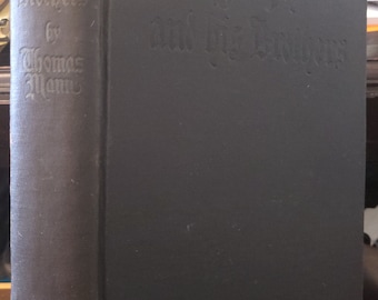 Joseph And His Brothers di Thomas Mann ha dichiarato la prima edizione americana del 1934