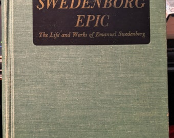 The Swedenborg Epic by Cyriel Odhner Sigstedt 1952 esoteric theosophy