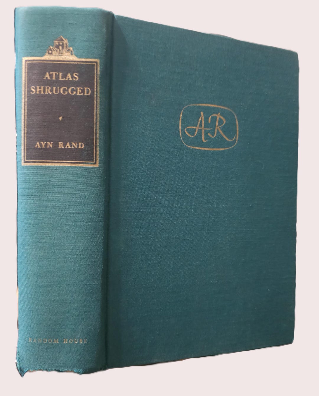アイン・ランド著『肩をすくめるアトラス』初版、初刷は1957年と記載