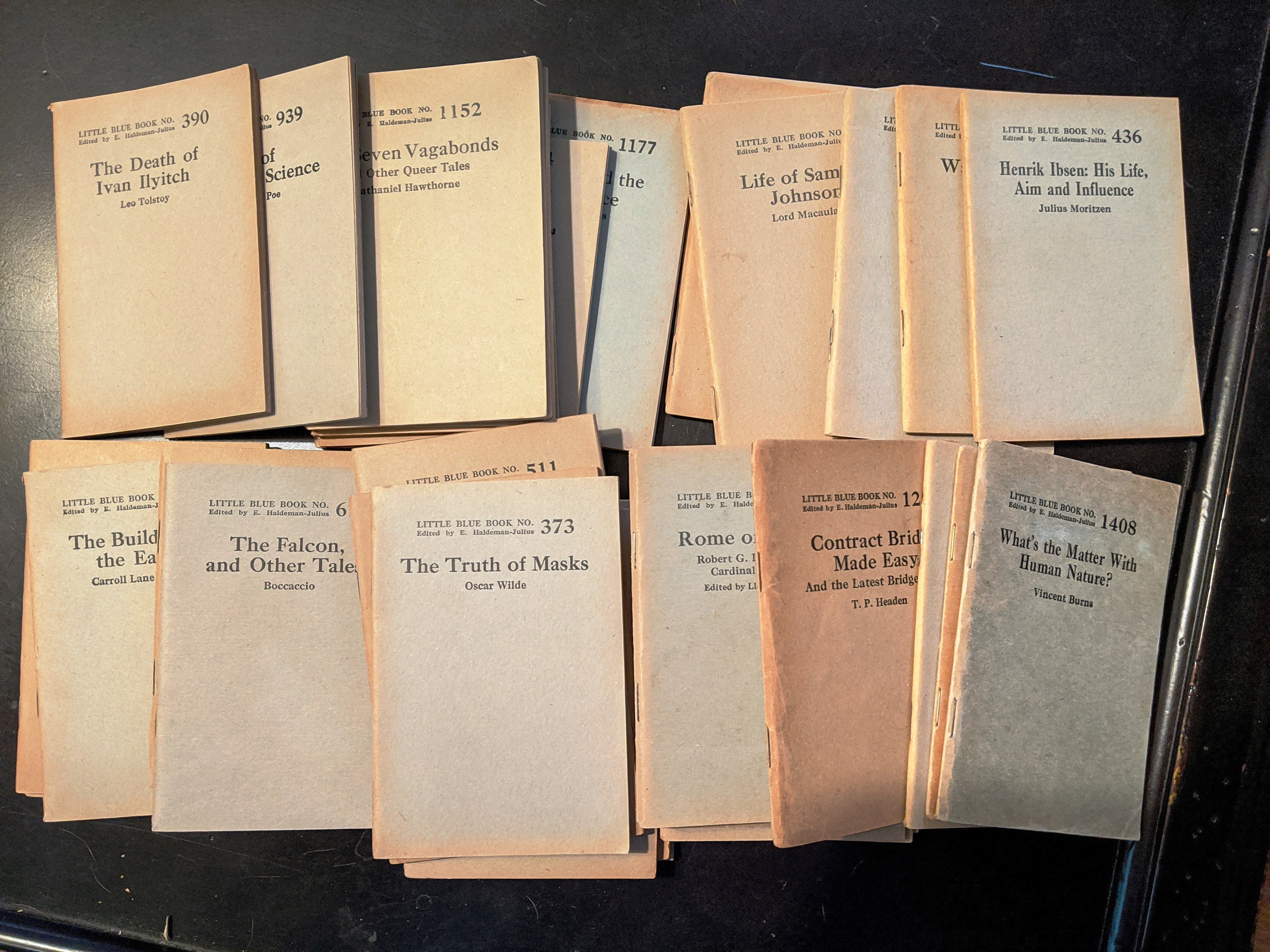 Little Blue Book Series 1920's 5.99 Each You Pick Etsy