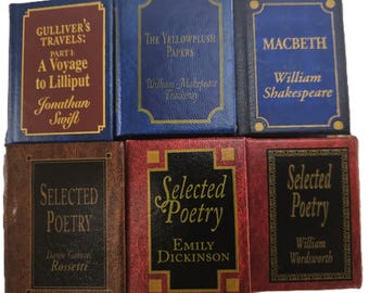 Del Prado Miniature Classics books 29.99 each - you pick