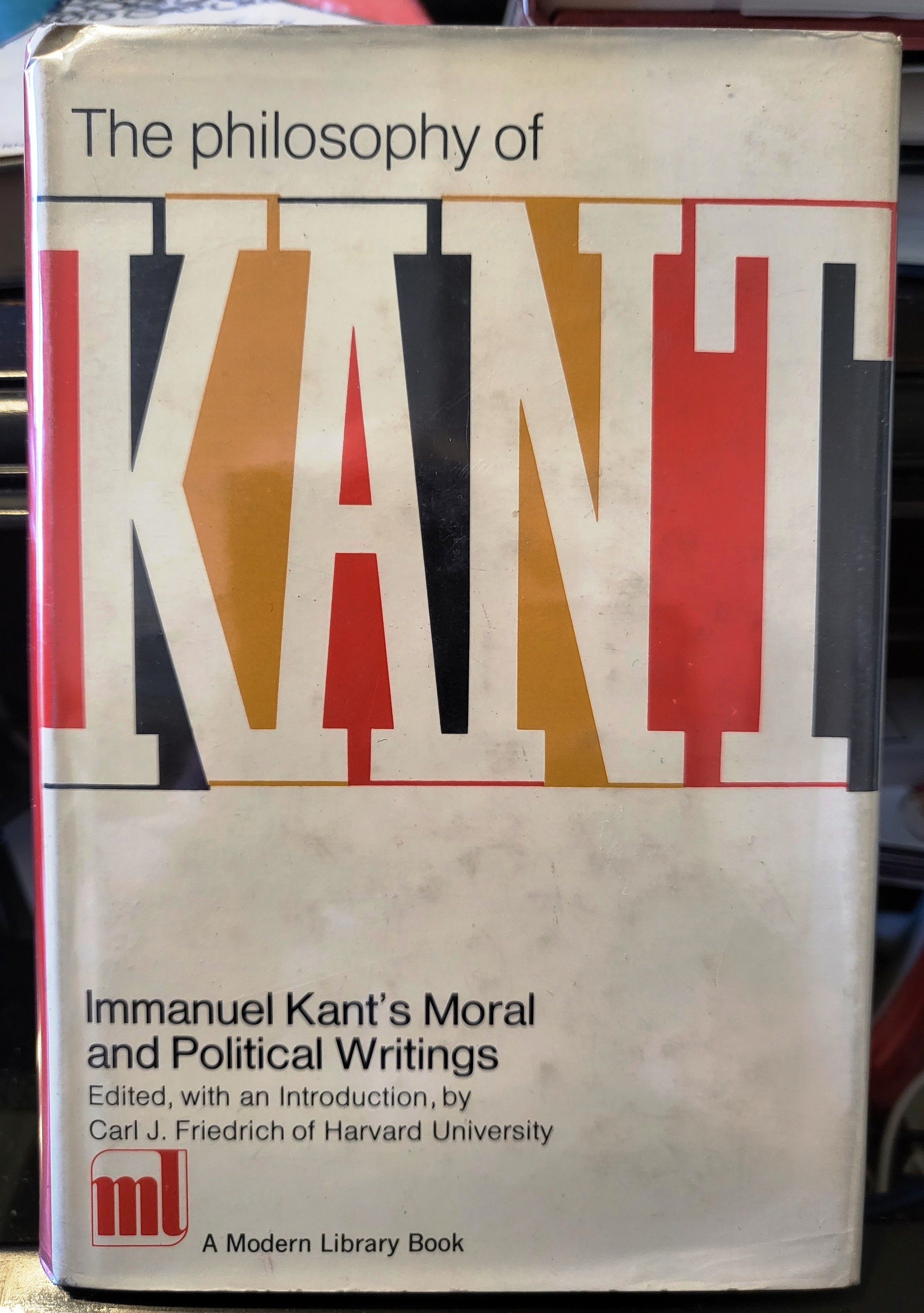 Modern Library the Philosophy of Kant 1949 - Etsy