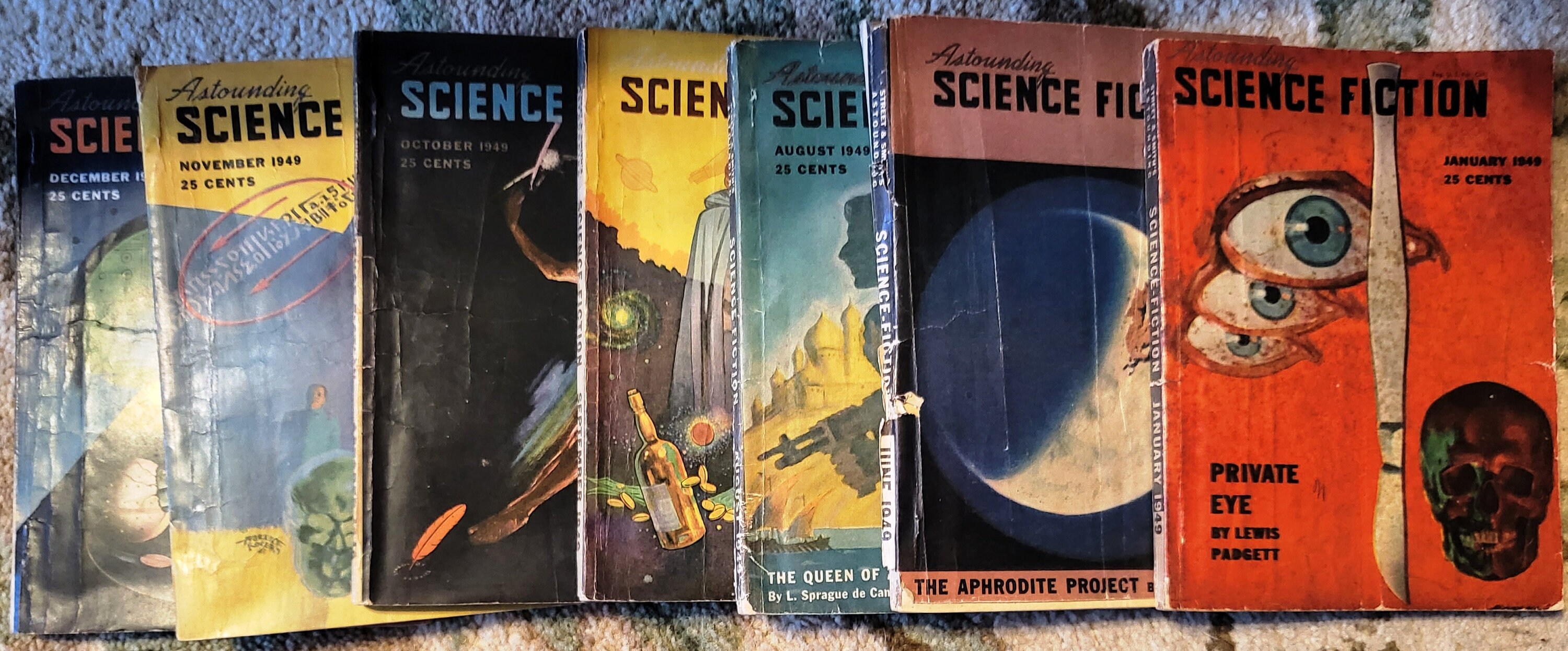 Astounding Science Fiction Magazine 1949 14.99 Each - You Astounding Science Fiction Magazine 1949 14.99 Each - You