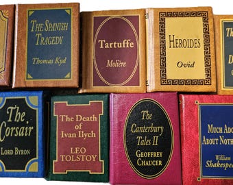 Del Prado Miniature Classics books 49.99 each - you pick