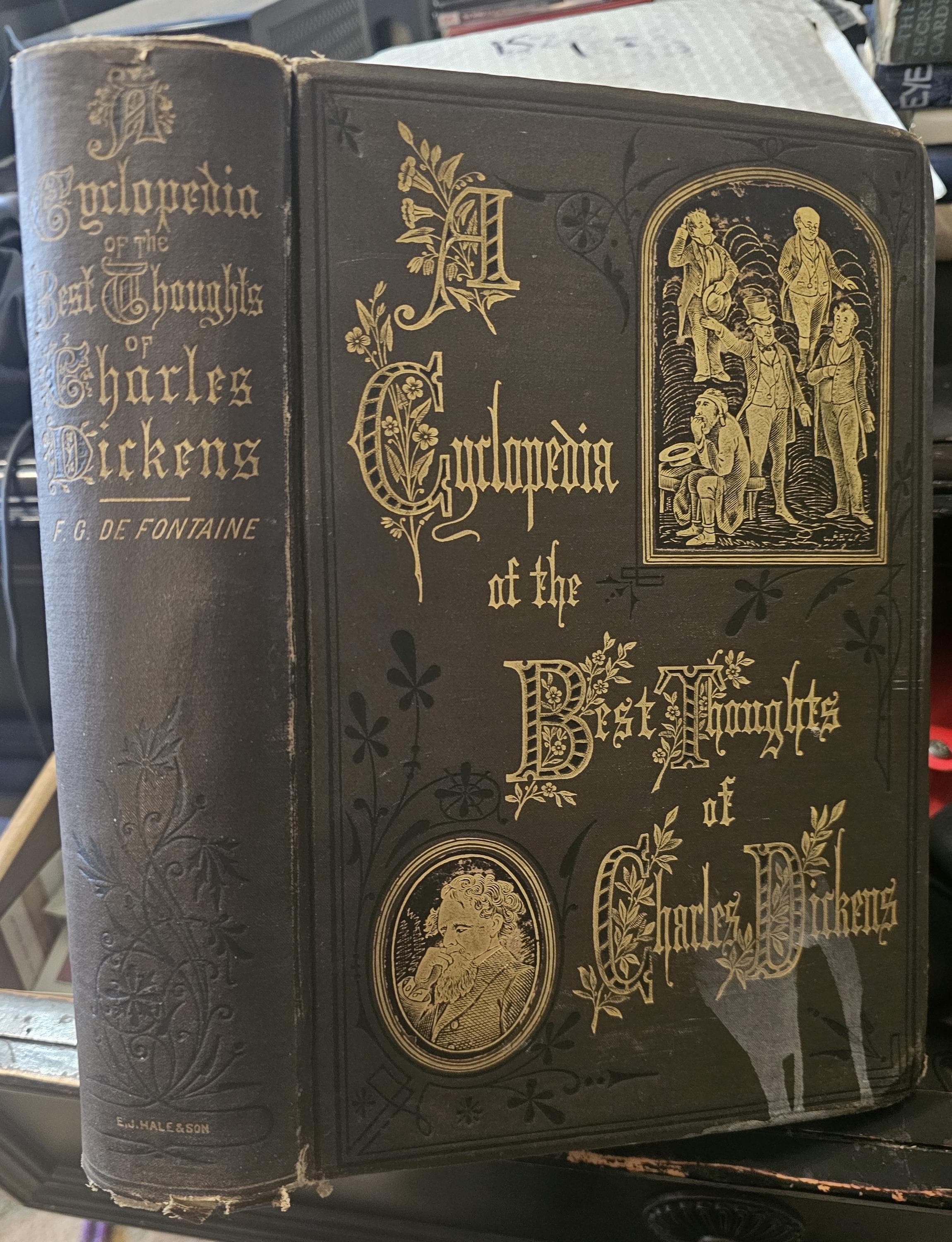 チャールズ・ディケンズの最高の思想百科事典 1881 - Etsy 日本