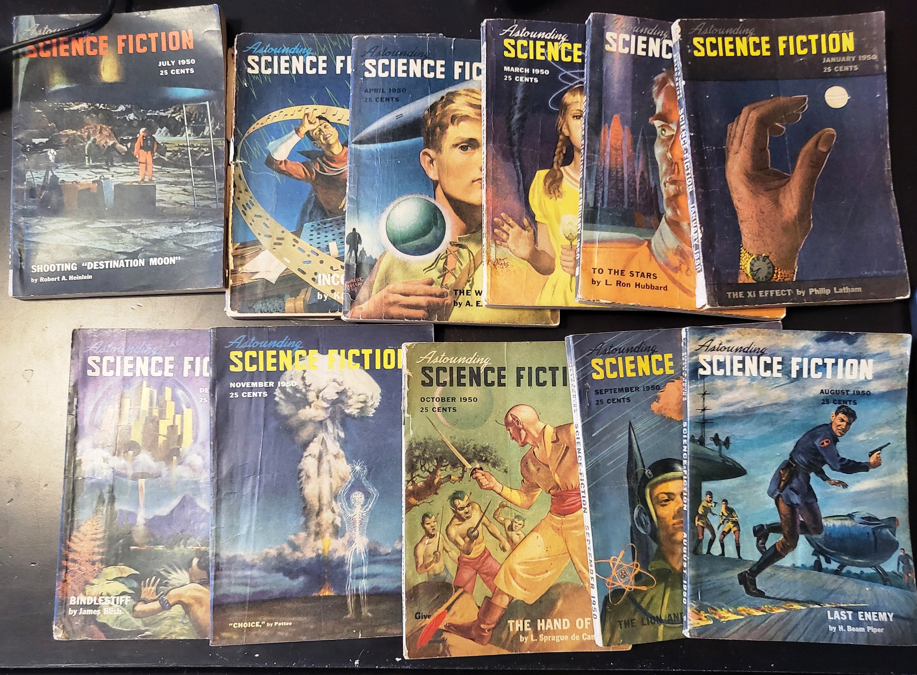 Astounding Science Fiction Magazine 1950 14.99 Each - You