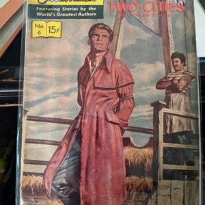 Classici illustrati a Racconto di due città Charles Dickens #6 1967