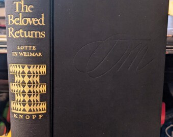 The Beloved Returns de Thomas Mann - primeira edição - 1940