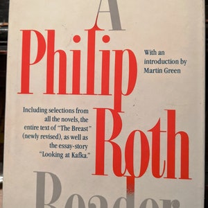 A Philip Roth Reader -première édition / première impression-