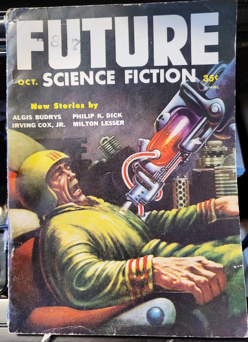Future Science Fiction Magazine October 1954 Philip K. Dick Etsy