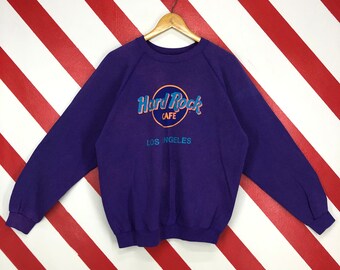 Hard rock pullover | Etsy Hard rock sweater | Etsy