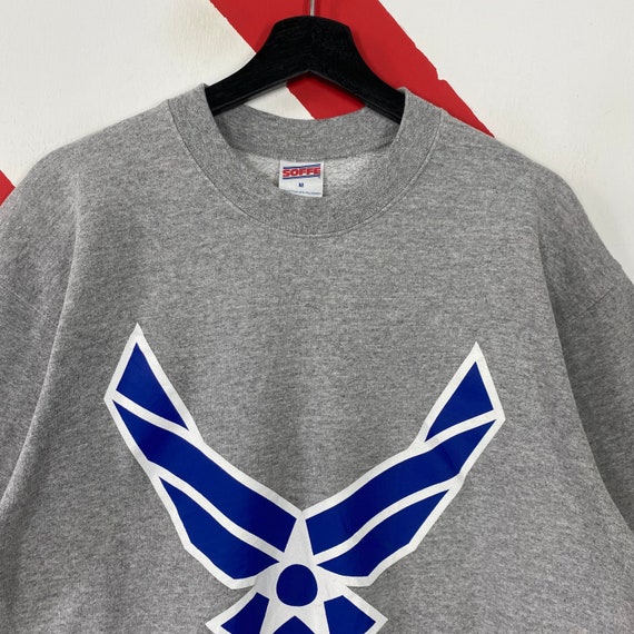 Vintage Air Force Sweatshirt Air Force Crewneck A… - image 3