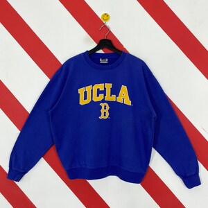 Vintage UCLA Bruins sweat shirt California Ucla Crewneck UCLA Bruins pull pull Universite UCLA Bruins logo brode bleu moyen Etsy France