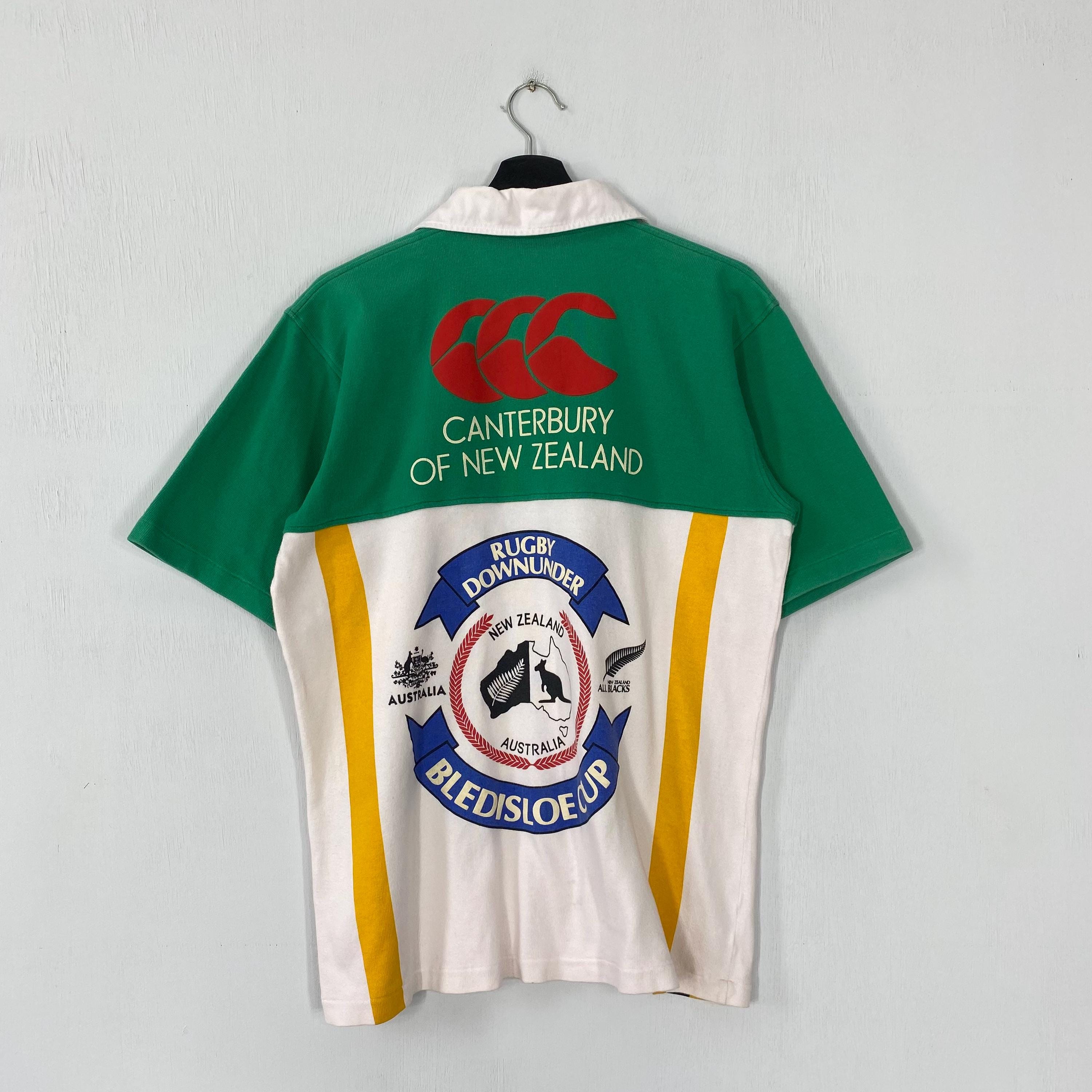 Vintage 90s Canterbury Polo Rugby Shirt Sportswear Australia