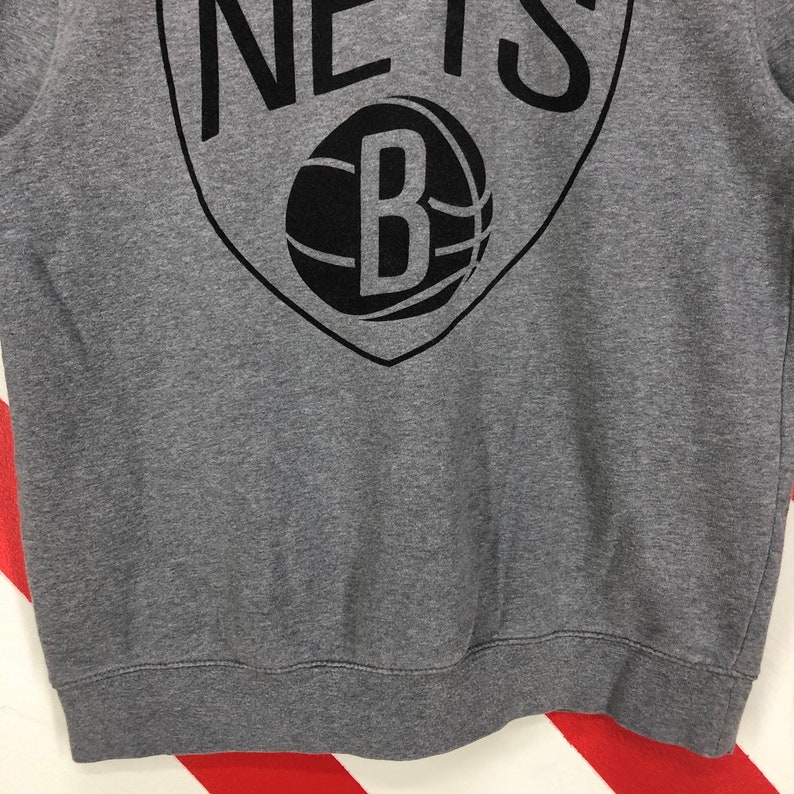 Vintage Brooklyn Nets Sweatshirt Brooklyn Nets Crewneck Etsy