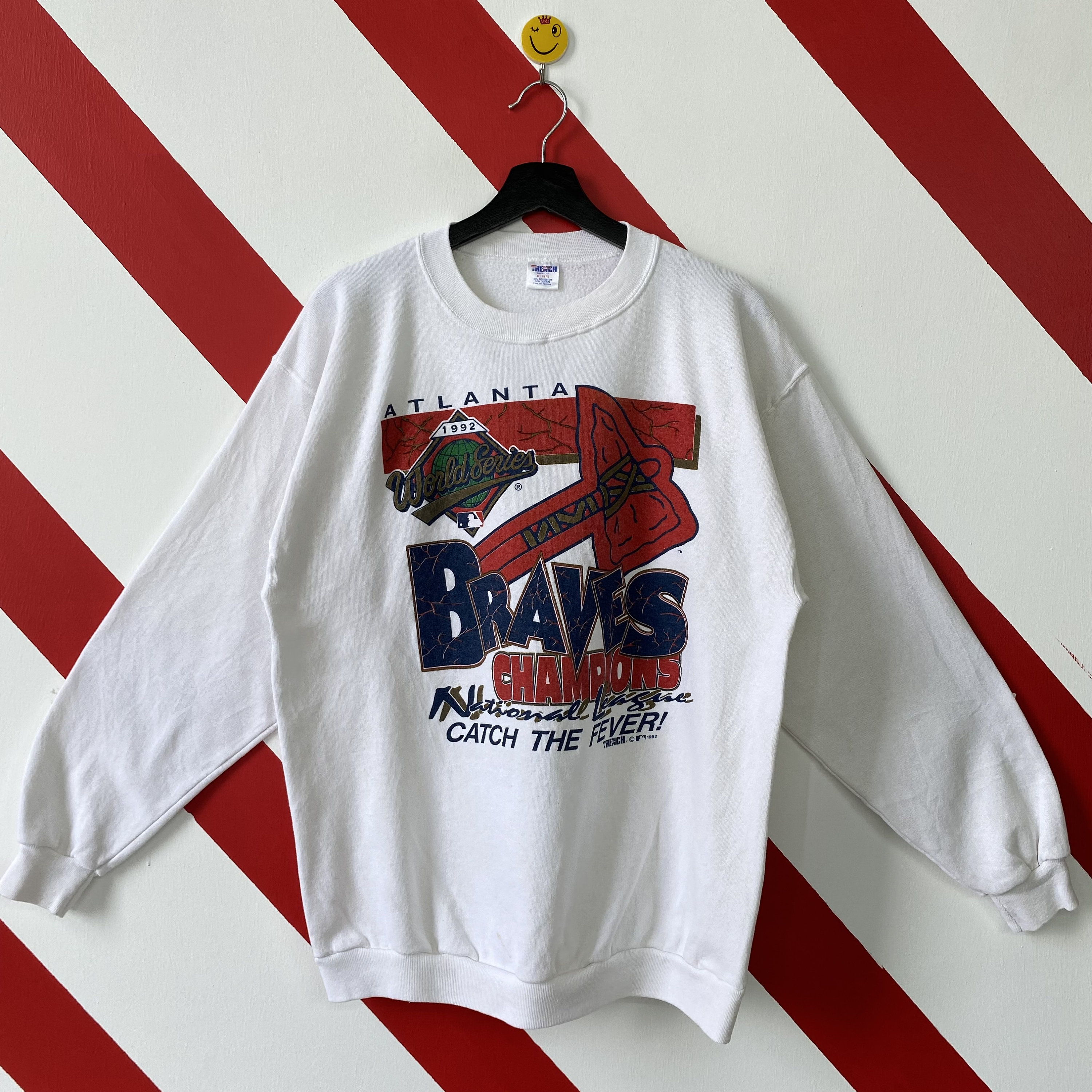 atlanta braves sweatshirt vintage