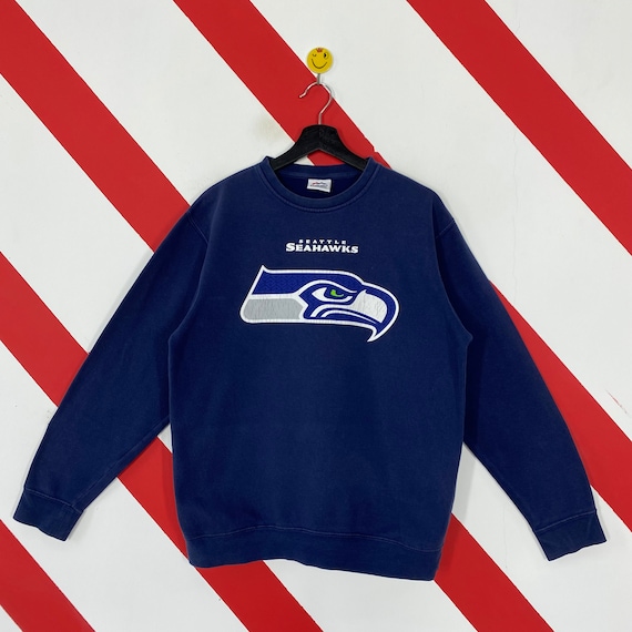 Vintage Seattle Seahawks Sweatshirt Seahawks Crew… - image 1