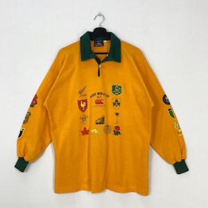 Maillot de rugby vintage Canterbury - Fabriqué en Australie