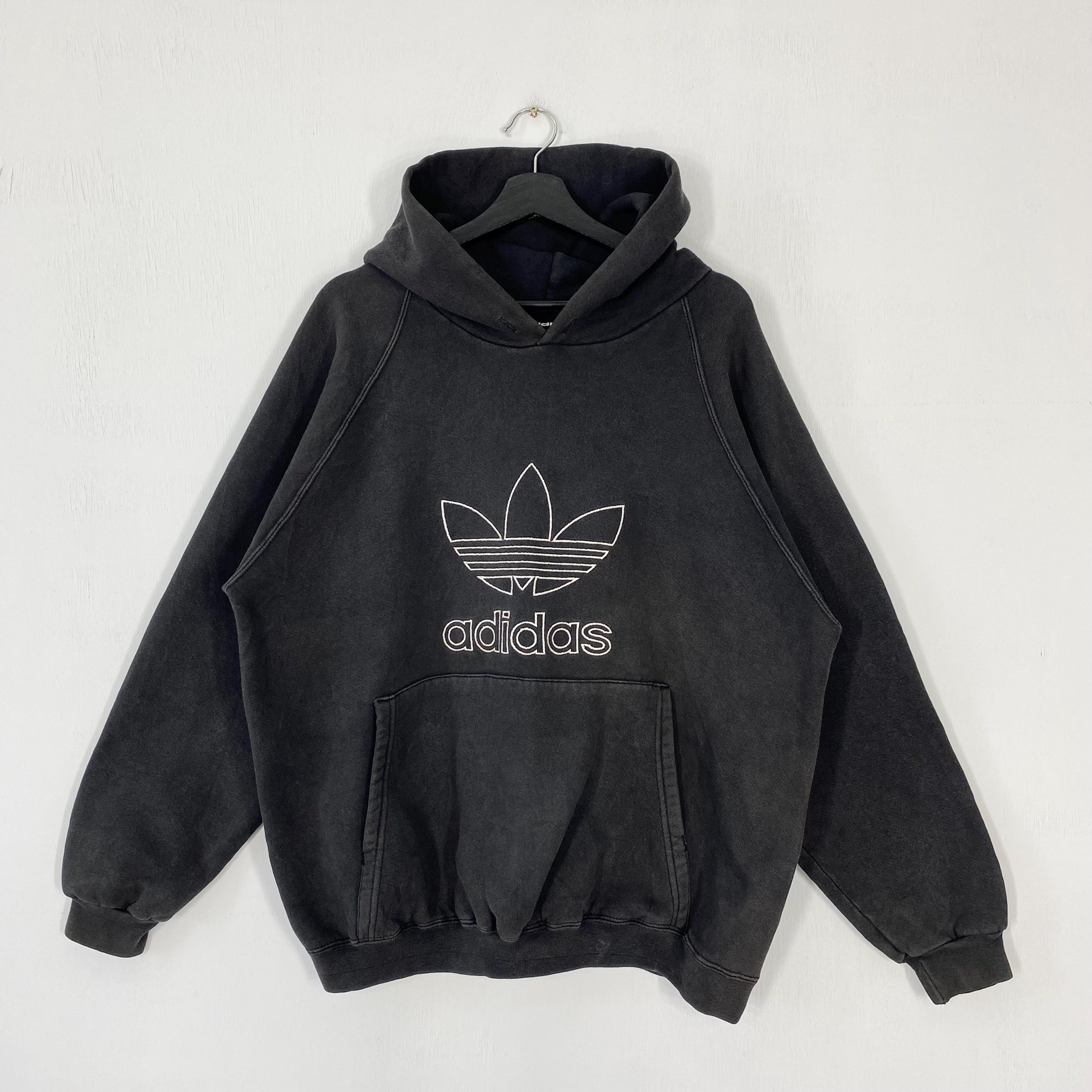 90s Adidas Hoodie - Etsy