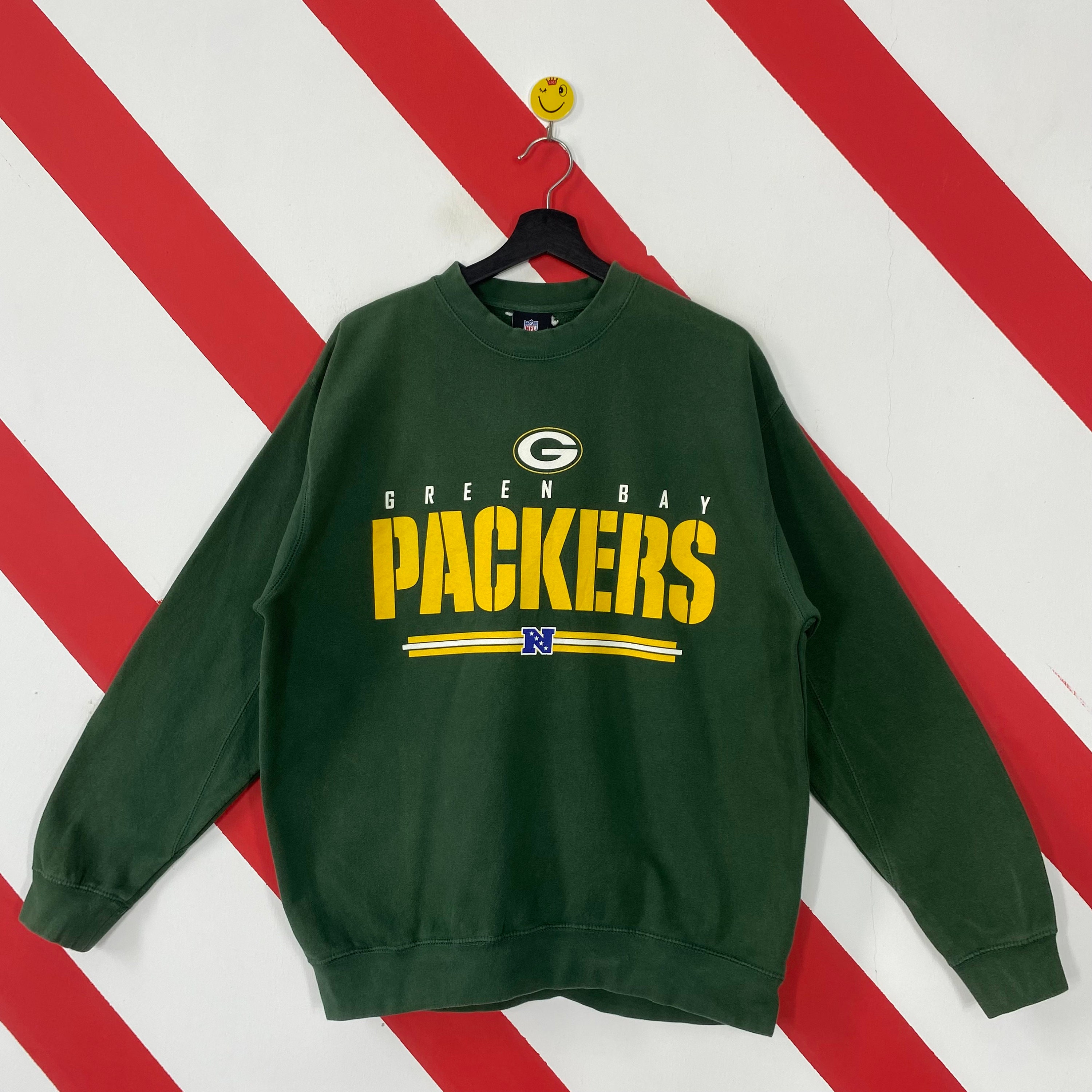 Vintage Green Bay Packers Sweatshirt Packers Crewneck Green Bay 