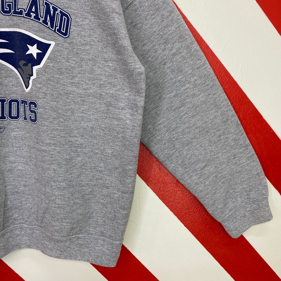 vintage patriots sweatshirt mens