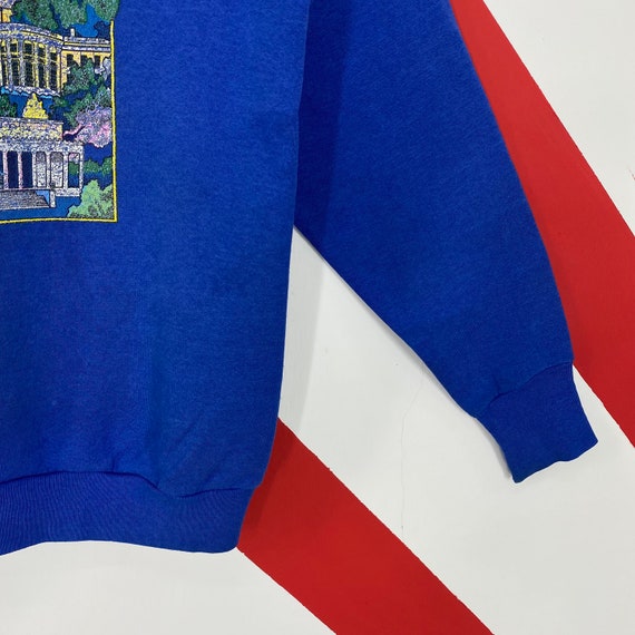 Vintage 90s United State Of America Sweatshirt Wa… - image 4