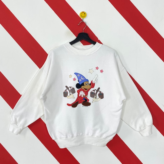 Vintage 90s Mickey Mouse Sweatshirt Minnie Mouse … - image 1
