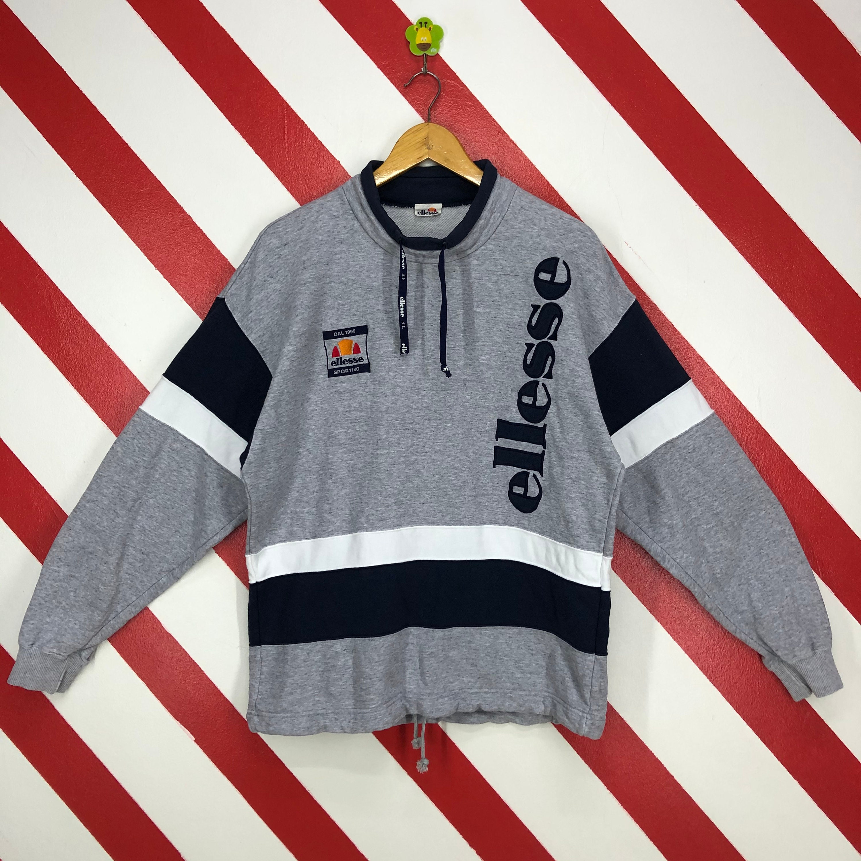 ellesse white jumper