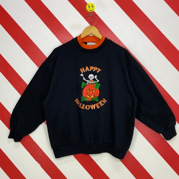 Vintage Halloween Sweatshirt Halloween Crewneck Ha