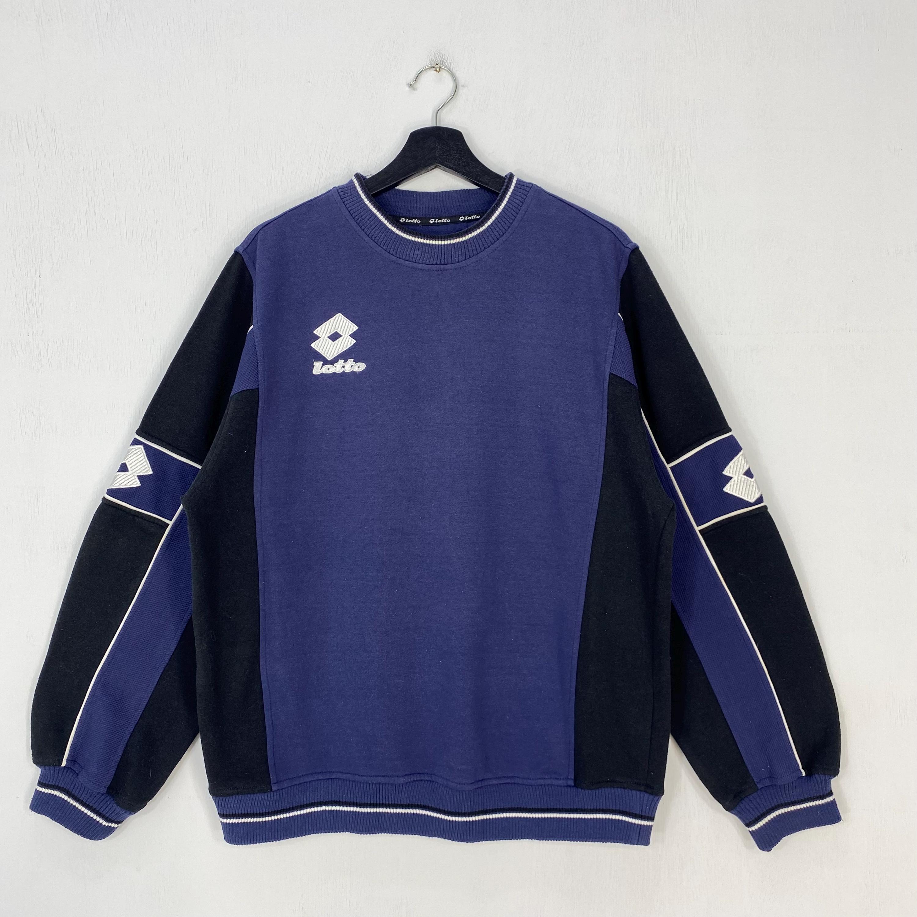 lotto - lotto　ロット　90s　90年代　当時物　ビンテージ　Lサイズ　ブラック Lotto 90s - Etsy 日本