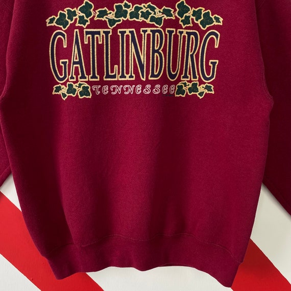 Vintage 90s Gatlinburg Sweatshirt Gatlinburg Crew… - image 4
