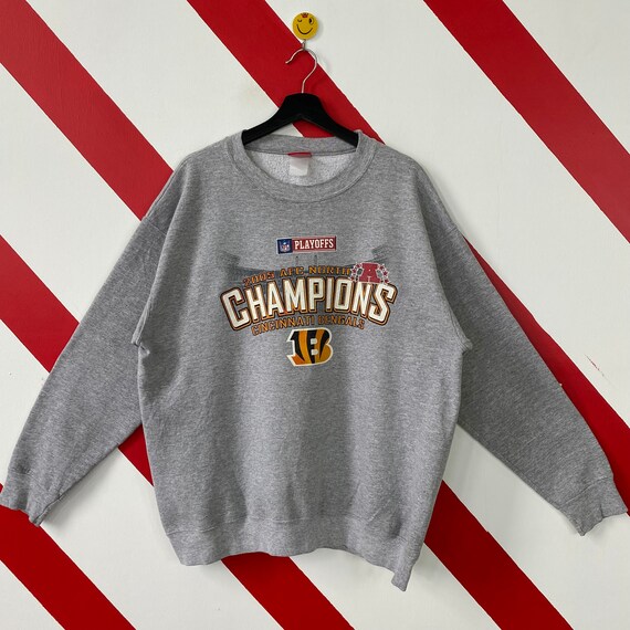 Grey bengals sweatshirt Clearance