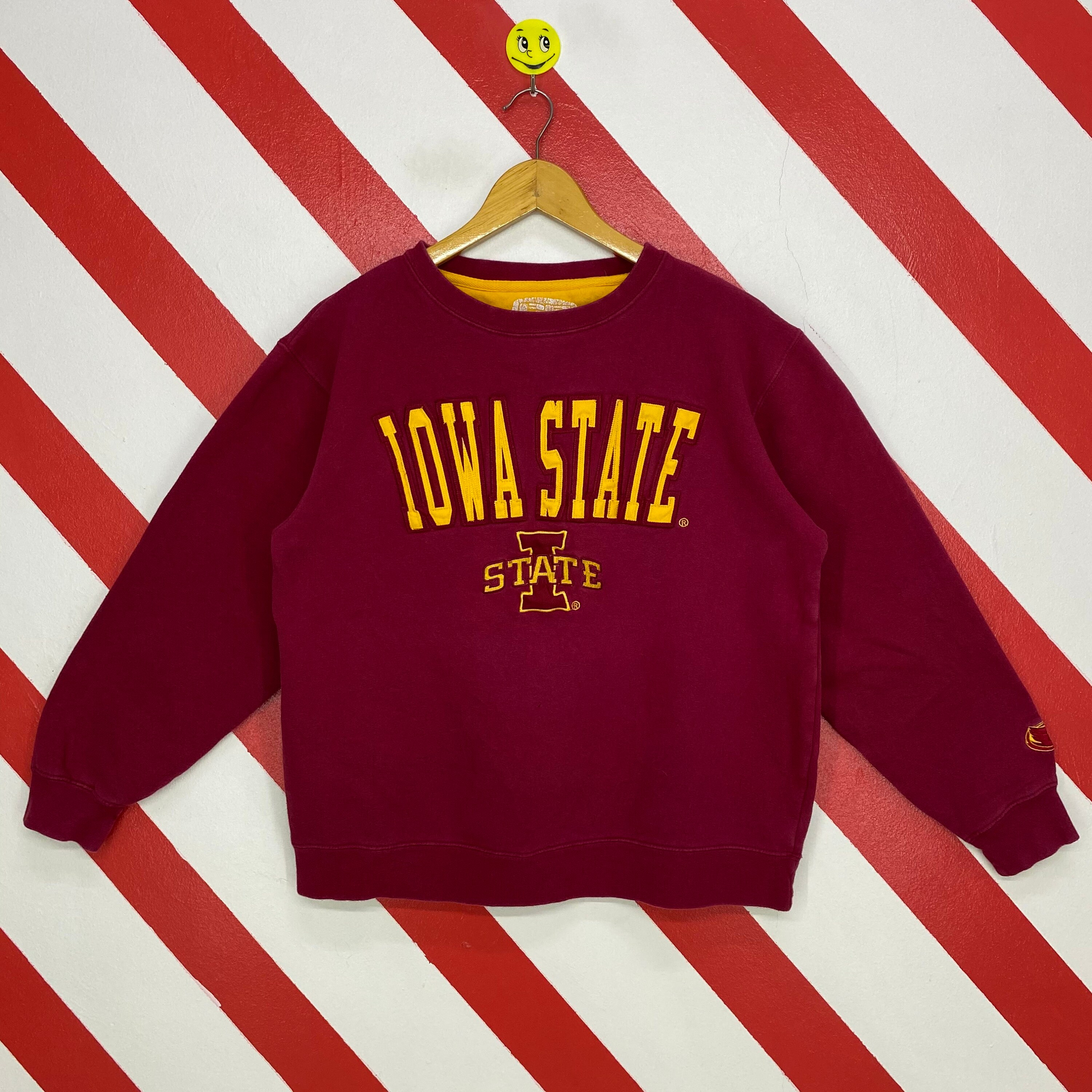Vintage Iowa State Cyclones Sweatshirt Iowa State Crewneck Etsy