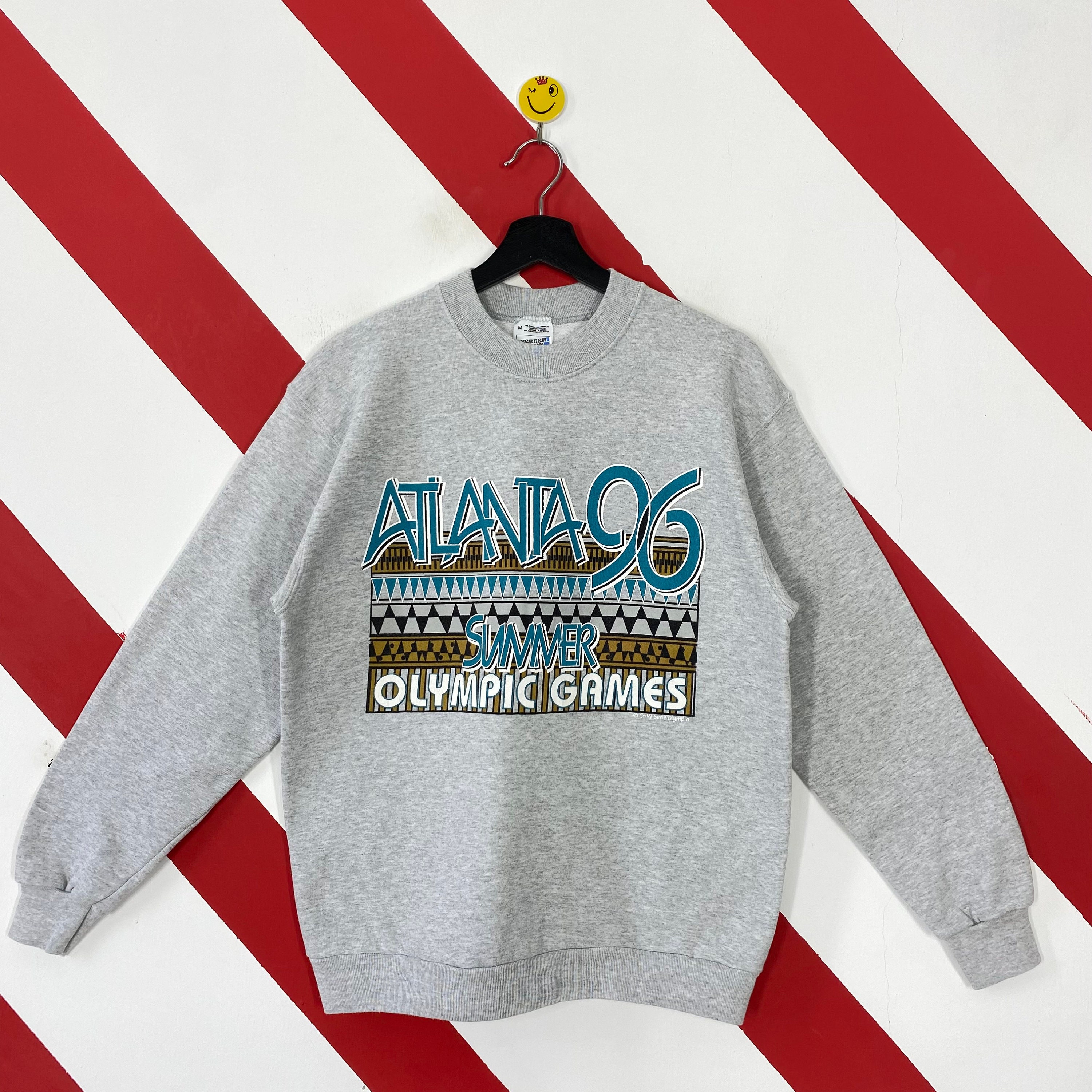 Vintage 90s Olympic USA Sweatshirt Olympics Atlanta Crewneck